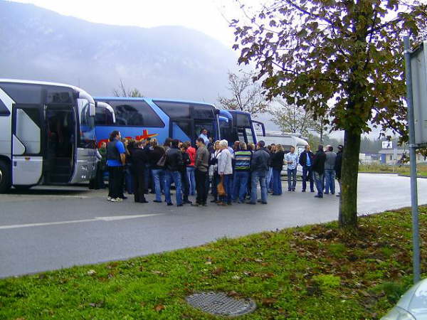 erster Halt kurz vor Innsbruck